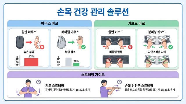 개발자의 고질병, 손목 통증을 유발하는 치명적 습관과 현실적인 관리 전략 - 이미지 2