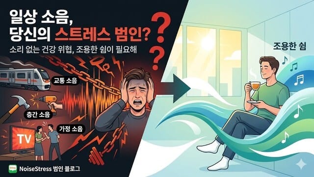 생활 소음이 스트레스에 미치는 영향