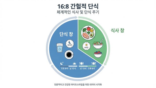 간헐적 단식 초보자를 위한 16:8 방법과 주의사항