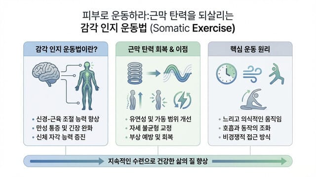 피부로 운동하라: 근막 탄력을 되살리는 감각 인지 운동법(Somatic Exercise)