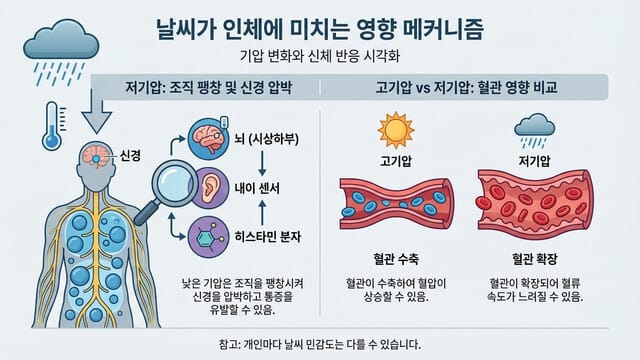 날씨 변화가 컨디션에 영향을 주는 이유: 기상병의 과학적 원리와 데이터 기반 대처법