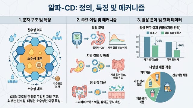 알파CD의 정의와 특징｜핵심 효능 및 신체 작용 원리 가이드