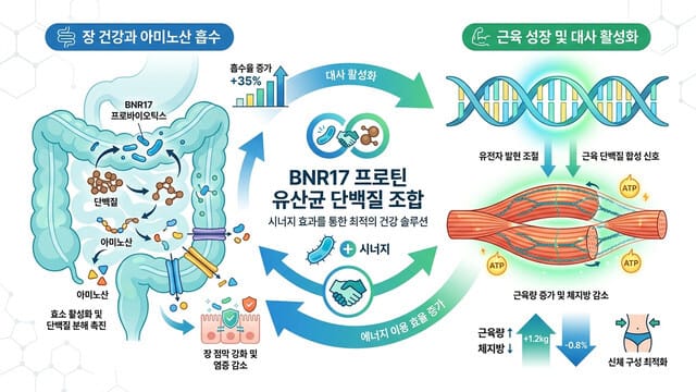 BNR17 프로틴 효과 있을까? 유산균+단백질 조합 분석