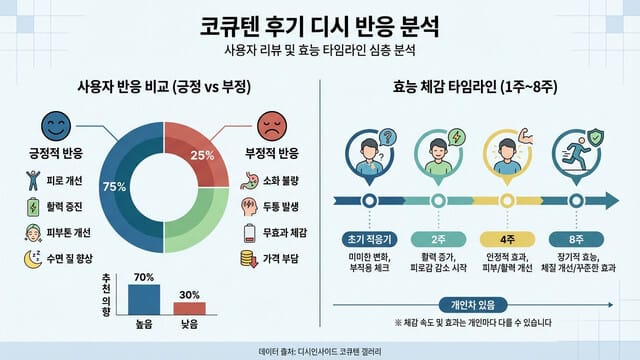 코큐텐 후기 디시 반응 분석｜얼마나 먹어야 효과 느낄까?