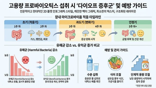 고함량 유산균 섭취 후 가스·복통? 드시모네 부작용 예방 가이드
