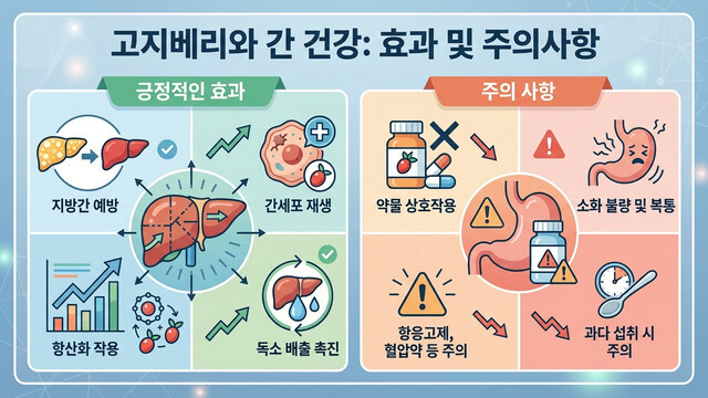 구기자 간 건강에 도움 될까?｜부작용과 복용 주의사항까지