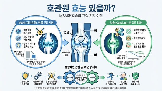 호관원 효능 있을까?｜관절 건강에 도움 되는 이유 정리