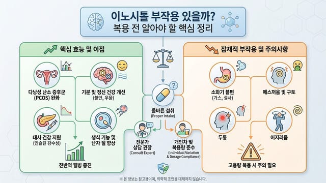 이노시톨 부작용 있을까?｜복용 전 알아야 할 핵심 정리