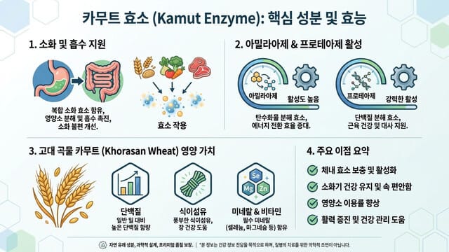그레인온 카뮤트효소 리뷰｜성분부터 솔직한 장단점 정리