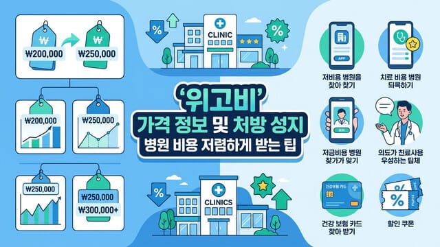 위고비 가격 정보 및 처방 성지 병원 비용 저렴하게 받는 팁