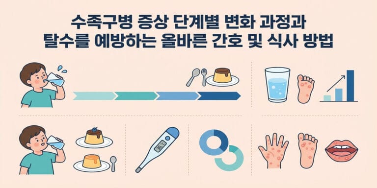 수족구병 증상 단계별 변화 과정과 탈수를 예방하는 올바른 간호 및 식사 방법