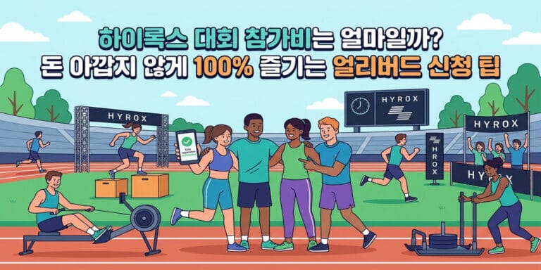 하이록스 대회 참가비는 얼마일까? 돈 아깝지 않게 100% 즐기는 얼리버드 신청 팁