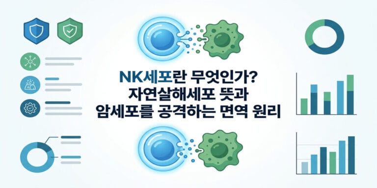 NK세포란 무엇인가? 자연살해세포 뜻과 암세포를 공격하는 면역 원리