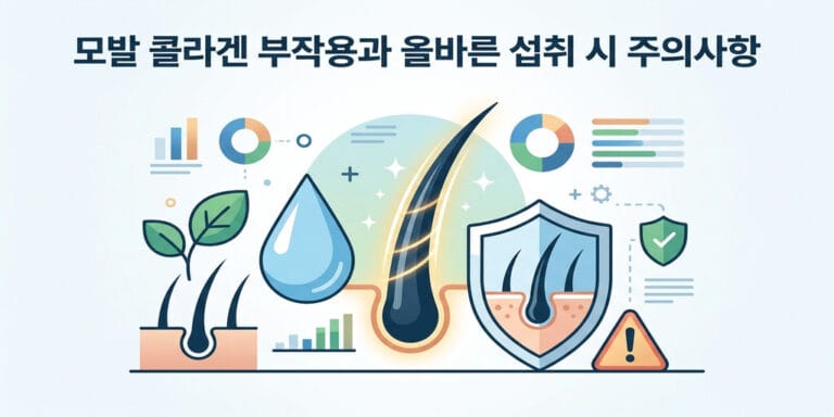 모발 콜라겐 부작용과 올바른 섭취 시 주의사항