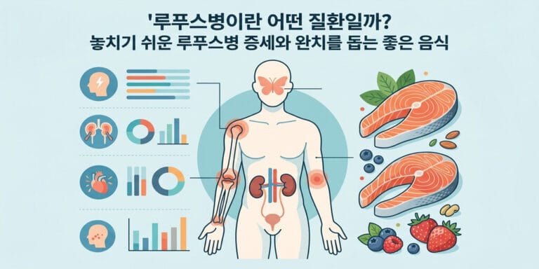 루푸스병이란 어떤 질환일까? 놓치기 쉬운 루푸스병 증세와 완치를 돕는 좋은 음식