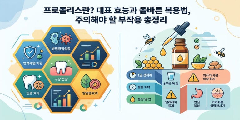 프로폴리스란? 대표 효능과 올바른 복용법, 주의해야 할 부작용 총정리