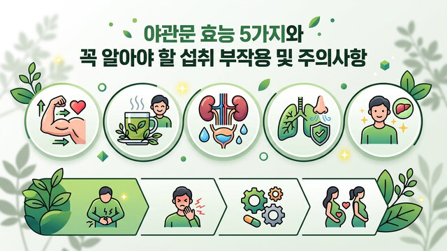 야관문 효능 5가지와 꼭 알아야 할 섭취 부작용 및 주의사항